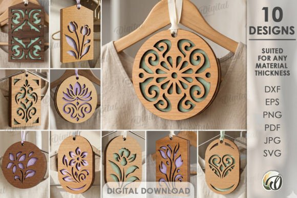 3D Closet Sachets Bundle Laser Cut: A Digital Toolkit for Custom Home Fragrance