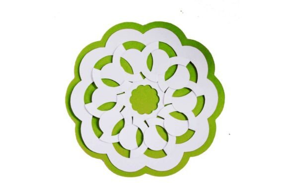 3D Fold and Tuck Dimentional Flower SVG: Elevating Paper Crafts with Precision