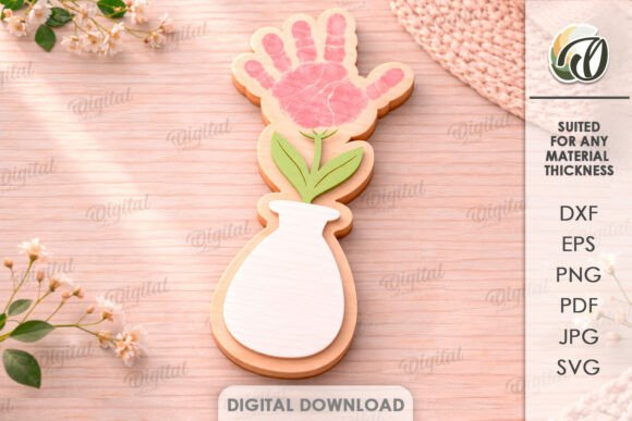 3D Mother's Day Gift Laser Cut: A Creative Digital Solution for Personalized Keepsakes