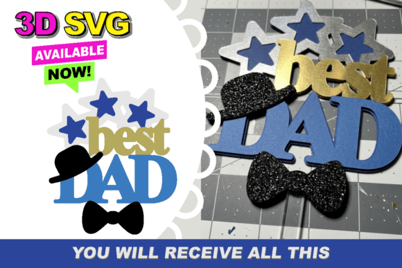Best DAD 3D Cake Topper SVG: A Strategic Asset for Premium Celebrations