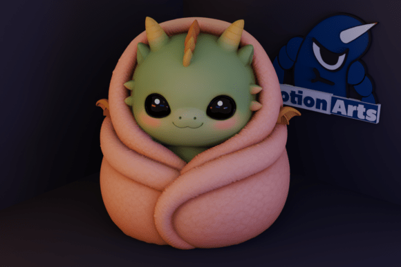 Bringing Fantasy to Life: The Ultimate Guide to the Cute Curled-Up Dragon 3D Model for 3D Print