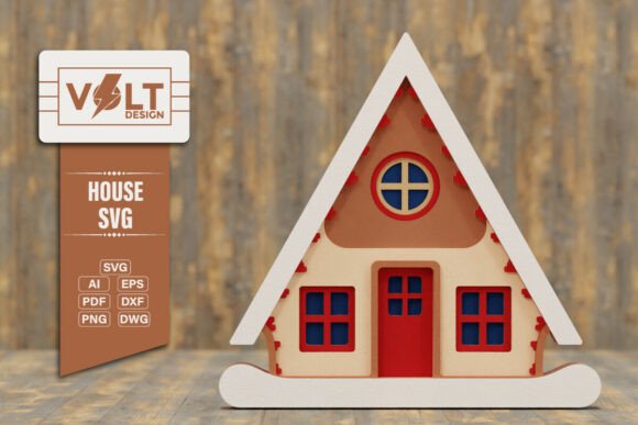 Bringing Whimsy to Life: A Complete Guide to the Cute House 3D SVG Multilayered Design