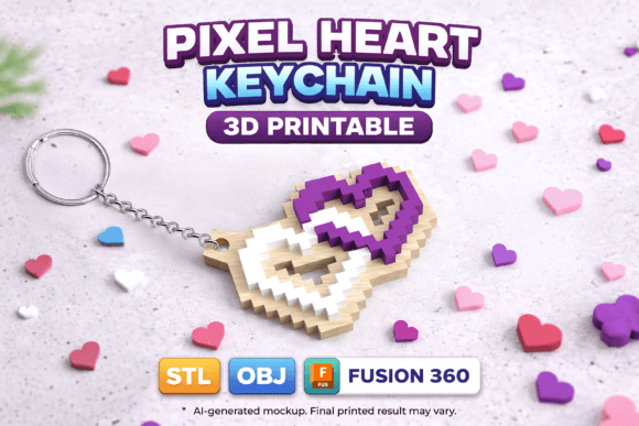 Pixel Heart Keychain 3D Printable: A Practical Guide to Flawless Results