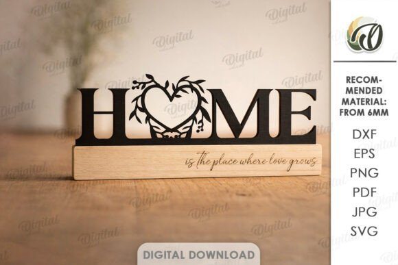 Transforming Spaces with 3D Home Decor Sign Laser Cut Files