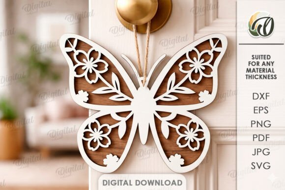 Unlocking Creativity with 3D Butterfly Laser Cut Digital Files